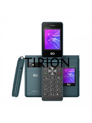 Мобильный телефон BQ 2412 Shell Duo синий MTK 6261 D