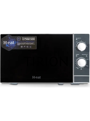 Микроволновая печь Horizont H-eat MWS-2001S серебристый, 20 л, 700 Вт, переключатели - поворотный механизм