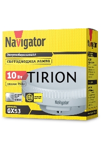 Лампа светодиодная Navigator 61 017 NLL-GX53-10-230-4K