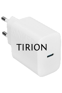 Сетевое зарядное устройсто Anker 20W with USB-C Cable White