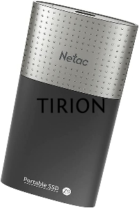 Накопитель SSD External Netac 2.0Tb Z9 <NT01Z9-002T-32BK> (USB3.2, up to 550/480MBs, 90х47.5х11.5mm, Aluminium+Plastic)
