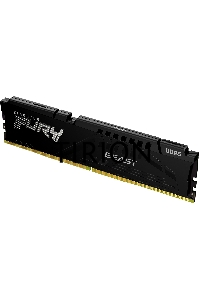 Оперативная память Kingston Fury Beast, DDR5, 32GB (1x32GB), 5600MHz, CL40, с радиаторами, черный