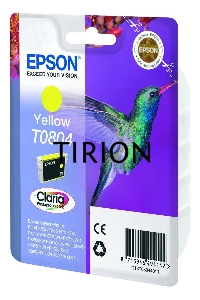 Картридж струйный Epson C13T08044011 желтый для Epson St Ph P50/PX660/PX720WD (330стр.)