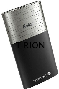 Накопитель SSD External Netac 2.0Tb Z9 <NT01Z9-002T-32BK> (USB3.2, up to 550/480MBs, 90х47.5х11.5mm, Aluminium+Plastic)