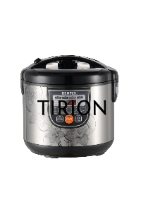 Мультиварка Centek CT-1498 (чёрный, сталь) 700Вт, 5.0л, 10 программ + 28 программ Мультишеф