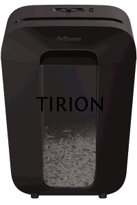 Шредер Fellowes PowerShred LX70 черный (секр.P-4)/перекрестный/11лист./18лтр./скрепки/скобы/пл.карты