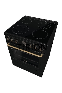 Электрическая плита Gorenje GECS6B71CLB черный стеклокерамика (без крышки)