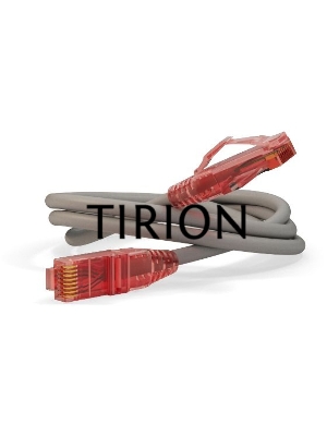 Патч-корд Hyperline U/UTP, Cat.5e, LSZH, 10 м, серый 