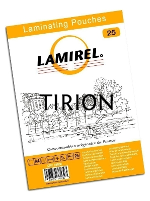 Пленка для ламинирования Fellowes 75мкм A4 (25шт) глянцевая 216x303мм Lamirel (LA-78800)