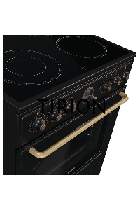Электрическая плита Gorenje GECS6B71CLB черный стеклокерамика (без крышки)