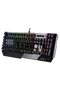 Клавиатура A4Tech Bloody B865N механическая серый/черный USB for gamer LED