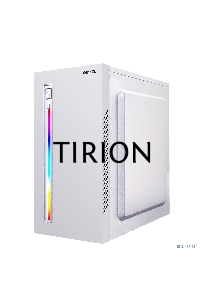 Компьютерный корпус MiniTower Ginzzu D380, RGB, mATX, 2xUSB2.0, белый,без БП, без вентиляторов