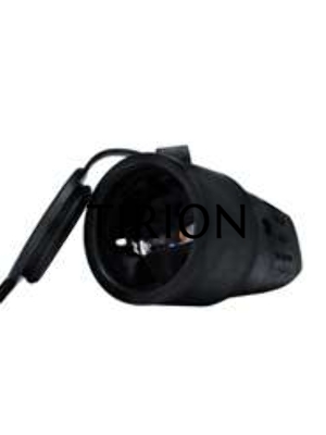 Разъем штепсельный с заземл. каучук 16А 250В IP44 (еврослот) UNIVersal 602228