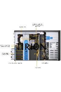 Серверная платформа Supermicro SYS-740GP-TNRT 4U noCPU(2)3rd GenScalable/TDP 270W/no DIMM(16)/ SATARAID HDD(8)LFF/2x10GbE/2x2200W