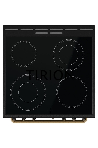 Электрическая плита Gorenje GECS6B71CLB черный стеклокерамика (без крышки)