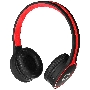 Наушники Qumo Accord 3 (BT-0020) Черно-красный  накладная   Bluetooth 4.2  300  мА-ч  до 6х часов в режиме разговора
