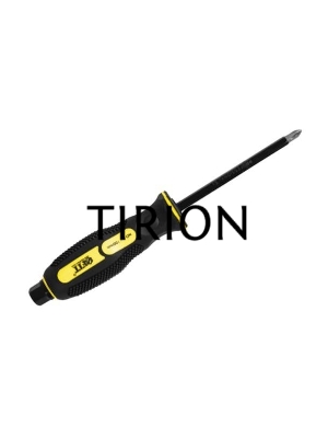 Отвертка FIT 55626ударная сталь s2 6-гр.жало 2-хцв.мягкая ручка профи 6 х 100мм рн2