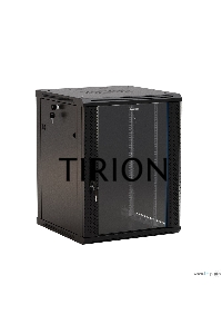 Шкаф настенный Hyperline TWB-1245-GP-RAL9004 19-дюймовый (19