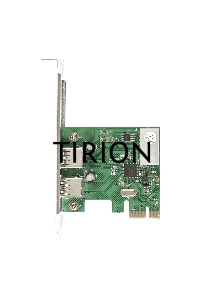 Контроллер ExeGate EXE-319 PCI-E 2.0, 2*USB3.0 ext, разъем доп.питания (OEM)