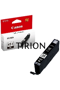Картридж струйный Canon CLI-451Bk (6523B001) черный (337 стр. 7 мл) для Canon PIXMA iP7240/MG6340/MG5440