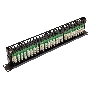 Патч-панель высокой плотности 19', 48хRJ-45, UTP, Cat.5e, 1U