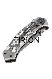 Нож складной, многоцелевой, системы Liner-Lock, с накладкой G10 на эргономичной рукоятке Denzel