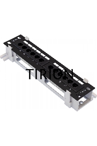 Патч-панель настенная 12хRJ-45, UTP, Cat.5e