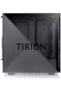Компьютерный корпус Thermaltake Divider 300 TG ARGB черный без БП ATX 2x120mm 2xUSB3.0 audio front door bott PSU