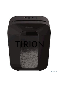 Шредер Fellowes PowerShred LX50 черный (секр.P-4)/перекрестный/9лист./17лтр./скрепки/скобы/пл.карты