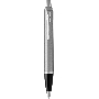 Ручка шариковая Parker IM Essential K319 (CW2143631) Brushed Metal CT M син. черн. подар.кор.
