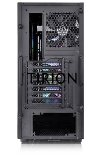 Компьютерный корпус Thermaltake Divider 300 TG ARGB черный без БП ATX 2x120mm 2xUSB3.0 audio front door bott PSU