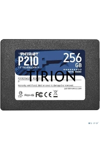 Накопитель SSD Patriot P210, 256GB, SATA III, 2.5