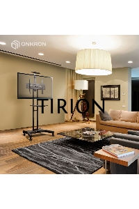 Мобильная стойка ONKRON TS1551 черный