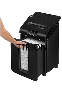 Шредер Fellowes AutoMax 100M (секр.P-4)/фрагменты/100лист./23лтр./скрепки/скобы/пл.карты
