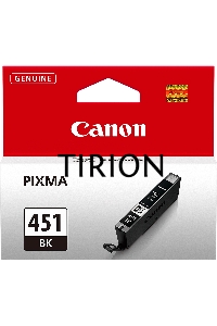 Картридж струйный Canon CLI-451Bk (6523B001) черный (337 стр. 7 мл) для Canon PIXMA iP7240/MG6340/MG5440