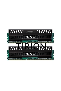 Оперативная память Patriot Viper 3, DDR3, 8GB (2x4 GB), 1600 MHz, CL9, радиатор, черный
