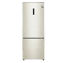 Холодильник LG GC-B569PECM бежевый глянц. двухкамерный инвертер 329/122л морозилка снизу, No Frost