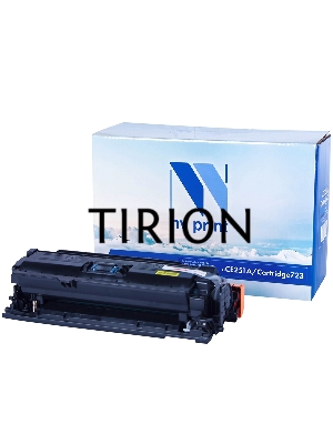 Картридж лазерный NVPrint совместимый HP CE251A/Canon 723 Cyan для LaserJet Color CP3525/CP3525dn/CP3525n/CP3525x/CM3530/CM3530fs/Canon i-SENSYS LBP7750Cdn (7000k)