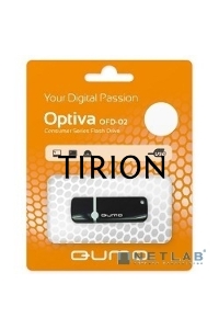 Флэш Диск QUMO 8GB Optiva 02 Black QM8GUD-OP2-black