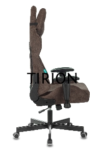 Кресло игровое Бюрократ VIKING KNIGHT LT10 FABRIC коричневый крестовина металл/пластик