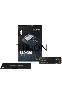 Накопитель SSD Samsung 980, 1000GB, PCIe 3.0 x4, M.2 2280, NVMe, R/W 3500/3000
