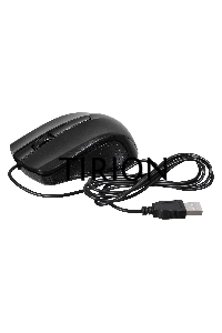 Мышь проводная Acer OMW010 черный, 1200 dpi, USB, кнопки - 3