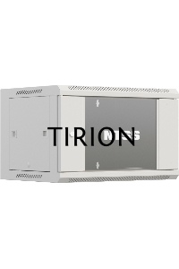 Шкаф коммутационный NTSS Премиум (NTSS-W9U6045GS-2) настенный 9U 600x450мм пер.дв.стекл 60кг серый IP20 сталь