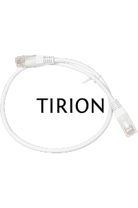 Кабель Патч-корд Lanmaster UTP TWT-45-45-0.5-WH вилка RJ-45-вилка RJ-45 кат.5е 0.5м белый ПВХ