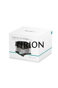 Кулер для процессора DEEPCOOL THETA 31 PWM 1700 черный/синий, 92 мм, алюминий/медь, 2400 об/мин, 30.3 дБ, 4 pin, 95 Вт, 66 мм