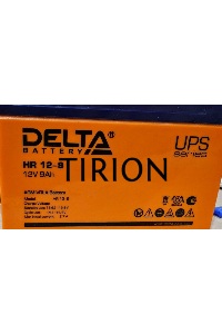 (Поврежденный товар, повреждение на клеммах) Батарея Delta HR 12-9 (12V, 9Ah)
