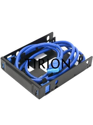 Панель с двумя портами USB 3.0 в слот 3.5 компьютерного корпуса и слот 2*2.5 CMU3-B3