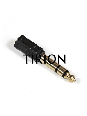 Переходник аудио Exegate EX284949RUS EX-AA-3F6M (6.35mm Jack M/3.5mm Jack F)