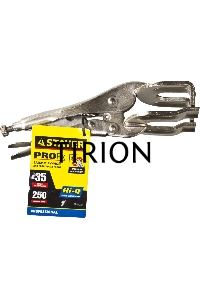 Зажим STAYER 22470_z01 PROFI PRO-Fix  ручной, сварщика, 250x35мм