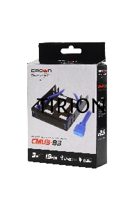 Панель с двумя портами USB 3.0 в слот 3.5 компьютерного корпуса и слот 2*2.5 CMU3-B3